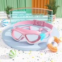 ราคา WINMAX Anti Fog Swim Goggles Anti UV แว่นตาปรับกันน้ำขนาดใหญ่ซิลิโคนว่ายน้ำแว่นตาเด็ก Earplug 2 In 1 (17890713250)
