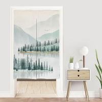 ราคา Fashion 2023 Beijing drew curtains for the entrance of the kitchen This is a short decorated caf é with half curtains hanging on the north entrance of the house (19818944299)