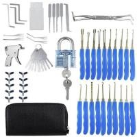 ราคา กุญแจปลดล็อคฝึกช่างกุญแจ5 24 50ชิ้นกุญแจปลดล็อคอุปกรณ์ซ่อมแซมชุดคิทการฝึกอบรม (18109037109)