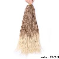 ราคา ผมต่อผมบิดเกลียวเซเนกัลสังเคราะห์แฮร์พีซถักเปีย Braids ในเซเนกัลผมผมเปียสีสันสดใสถักโครเชต์กล่องใส่ผมผมเปีย (20907601976)