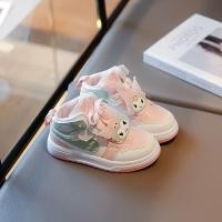 ราคา pandu รองเท้าเด็กผญ รองเท้าเด็กชาย รองเท้าผ้าใบหุ้มข้อสูงของเด็กผู้หญิง ใหม่ สีชมพู สีม่วง คุโรเมะ รองเท้าผ้าใบระบายอากาศ รองเท้าลำลอง (21334721442)