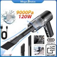ราคา MegaChoice 100 Original 9000Pa Wireless Car Vacuum Cleaner 120W High Power Rechargeable Strong Suction Powerful Cordless Vacuum Cleaner For Auto Home (21178450328)