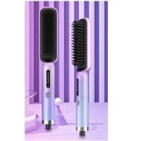 ราคา เครื่องยืดหวีร้อนแบบ2 In 1เครื่องยืดผมไฟฟ้าเครื่องม้วนผมแห้งเปียกใช้เครื่องรีดผมเรียบหวีสำหรับหวีผมทำความร้อน (20598605459)