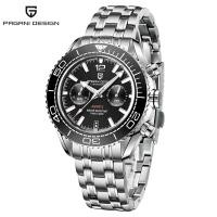 ราคา Pagani Design นาฬิกาแท้ 42mm ควอตซ์ นาฬิกาผู้ชาย นาฬิกา seiko ผู้ชาย VK64 โครโนกราฟ ฝาเซรามิก100M นาฬิกาผู้ชายกันน้ำ นาฬิกาข้อมือ ผู้ชาย PD 1711 (16904100155)
