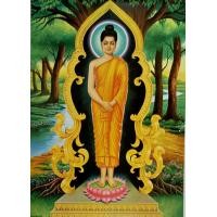 ราคา ภาพพระพุทธเจ้าปรางประจำวันเกิด พระพุทธชินราช ภาพมงคล ภาพติดผนัง ขนาดภาพ15x21 38 cm x 53cm (8101160125)