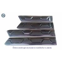 ราคา คิ้วกันกระแทกประตูล่าง FORD RANGER 2012 4D สีดำด้าน V 2 RICH กาบประตูล่าง ฟอร์ด เรนเจอร์ 4ประตู สีดำด้าน (8443729965)