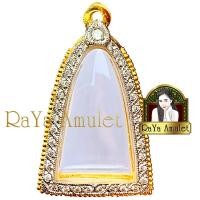 ราคา กรอบพระสำเร็จรูป งานไมครอน งานฝังเพชร CZ ทรงหลวงปู่ทวดหลังหนังสือ ทรงพระกริ่ง ทรงเตารีดหัวโค้ง รหัส 158 (21328616990)