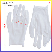 ราคา งานผ้าฝ้ายสีขาวน้ำหนักเบาสำหรับเหรียญเพชรพลอยงาน HUALI02ถุงมือยืดสูง (20402192987)