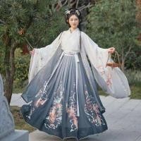 ราคา Hanfu Wei และ Jin Dynasties เสื้อเชิ๊ตตัวใหญ่ชุดสูทนักเรียนประจำวัน (20761750241)