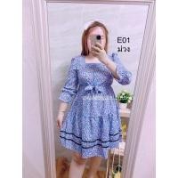 ราคา สินค้าขายดีมากกก เข้าเพิ่มพร้อมส่ง เดรสสาวอวบ เดรสคาเฟ่สาวอวบ งานสวย น่ารักมากค่ะ (16195213030)