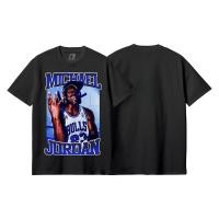 ราคา เสื้อยืดพิมพ์ลาย Nba Michael jordan bulls เสื้อยืดลําลอง ผ้าฝ้าย แขนสั้น พิมพ์ลาย 30s s m l xl xxl kaos Basket S 5XL (19873285971)