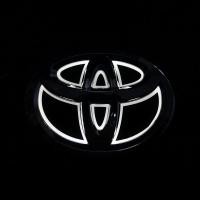 ราคา LED Toyota โลโก้ LED Light สัญลักษณ์รถด้านหน้าด้านหลังกันชนดัดแปลง Badge โลโก้สำหรับ Toyota Cars Vios yaris corolla camry highlander land Cruiser prius sienna (16926030530)