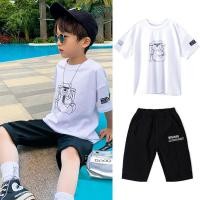 ราคา LANBAO ชุดเด็กผู้ชาย เสื้อผ้าเด็กผช ชุดเด็กผู้ชาย9 12 ชุดเด็กชายเท่ๆ ชุดหล่อเด็กชาย เสื้อผ้าเด็กโต10 (15050537429)