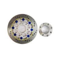 ราคา จานดิสเบรคหน้า จานดิสแต่ง NISSIN สเปรเซอร์ สำหรับ W125 S R i รุ่นไฟเลี้ยวบังลม สีบรอนด์ หมุดน้ำเงิน (420891631)