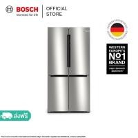 ราคา Bosch ตู้เย็นเฟรนช์ดอร์ มีช่องแช่แข็งด้านล่าง ขนาด 20 9Q ซีรีส์ 6 สีสแตนเลส รุ่น KFN96APEAG (21319424222)