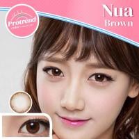 ราคา Protrendcolor Contact lens คอนแทคเลนส์โปรเทรนด์คัลเลอร์ รุ่น Nua Brown Gray นำเข้าจากเกาหลี ของแท้ 100 มี อ ย ขนาดเลนส์ 14 5 เท่าตาจริง เลนส์นิ่ม แฟชั่น (10306004784)