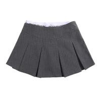 ราคา mimi didi กระโปรงทรงเอ กระโปรงกางเกงเทนนิส เอวสูง สไตล์เกาหลี แฟชั่น ลายทางเอวยืด ผ้าอย่างดีมีซับใน ใส่สบาย 8804 (21238585283)