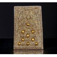 ราคา K222 พระสมเด็จ พิมพ์ใหญ่ วัดระฆัง โรยผงตะไบทอง ฝังมุกทอง ขนาด 3 5X4 5 ซม สมเด็จพุฒจารโต เลี่ยม กรอบพระ ทองไมครอน (21115566299)