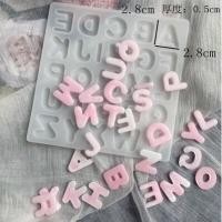 ราคา แม่พิมพ์ซิลิโคน ตัวอักษรภาษาอังกฤษ และตัวเลข พร้อมส่งจากไทย (21086498594)