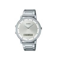 ราคา นาฬิกาข้อมือ Casio รุ่น MTP B200M 1E MTP B200M 7E นาฬิกา นาฬิกาผู้ชาย สายสแตนเลส สีเงิน กันน้ำ ของแท้ 100 ประกันศูนย์เซนทรัล 1 ปี (15208281728)