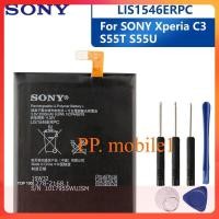ราคา Sonyเดิมเปลี่ยนแบตเตอรี่โทรศัพท์สำหรับSONY Xperia C3 S55T S55U LIS1546ERPCแท้2500MAh (18384619127)