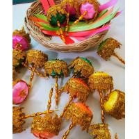 ราคา เหรียญโปรยทานย่ามพระ 20 ชิ้น พร้อมเหรียญ 1 บาทข้างใน (16684740711)