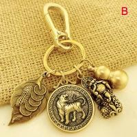 ราคา 2022ปีของจี้รูปเสือพร้อมหัวเข็มขัด โซ่กุญแจพวงกุญแจมะระทองแดง (20037717014)