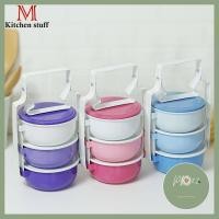 ราคา M KITCHEN 113 ปิ่นโต ปิ่นโตใส่อาหาร เคลือบอินาเมล ขนาด 11 ซม 3 ชั้น บริการเก็บเงินปลายทาง ร้าน PP702 (4299468553)