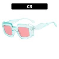 ราคา GENTLE MOSCOT Western Irregular Retro Sunglasses Candy Color Fashion Ins Punk Shades for Men Women (20694665896)