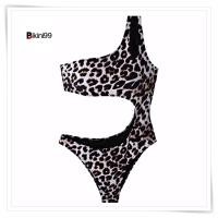 ราคา Bikini99 พร้อมส่งในไทย ชุดว่ายน้ำผู้หญิง วันพีช Bikini ลายเสือดาวเซ็กซี่ เก็บทรง หุ่นสวย 0032 (20304181833)