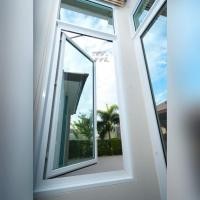 ราคา หน้าต่างบานกระทุ้ง ขนาด 60x110 cm พร้อมมุ้งบานเปิด บานกระทุ้งอลูมิเนียมสำเร็จรูป สินค้าครบชุด จัดส่งฟรี (17580767570)