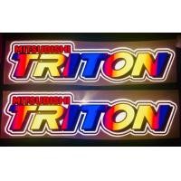 ราคา สติ๊กเกอร์ สะท้อนแสง triton ติดท้ายกระบะ (1067716182)