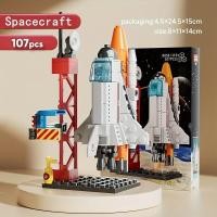 ราคา ของเล่นโมเดลบล็อกตัวต่อจรวดอวกาศ ยานอวกาศ (20709503204)