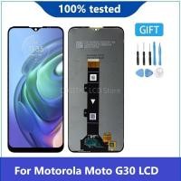 ราคา ใหม่6 5 Original สำหรับ Motorola Moto G30 XT2129 2LCD จอแสดงผลซ่อมหน้าจอสำหรับ Motorola G30จอแสดงผล LCD (21358679174)