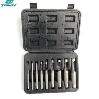 ราคา ที่เจาะรูหนัง9ชิ้นที่เจาะรูหัตถกรรมเครื่องหนังเหล็กกลมสำหรับเครื่องมือยางพลาสติกหนังปะเก็นโลหะ (21368903178)