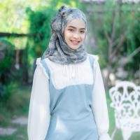 ราคา ชุดเดรสอิสลาม ผู้หญิงสไตล์แฟชั่นมุสลิม เหมาะกับผญอิสลามใส่ออกงาน IM41 (20952814181)