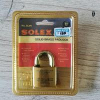 ราคา กุญแจคล้อง กุญแจบ้าน SOLEX มีทั้งระบบลูกปืน และ ระบบสปริง ขนาด 30 35 40 50 MM (20126073035)