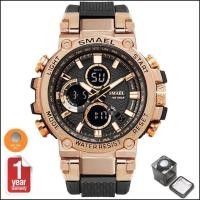ราคา SMAEL นาฬิกาข้อมือผู้ชาย Sport Analog Digital LED แท้ 100 กันน้ำ ฟังก์ชั่นครบ รุ่น SM1803 NEW พร้อมกล่องเหล็กเท่ห์ๆ (1496450782)