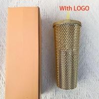 ราคา Xsop แก้วพร้อมหลอดกาแฟทุเรียนพลาสติกสองชั้นแก้วเทพธิดารังสีเพชร1ใบกลองแก้วน้ำเย็นฤดูร้อน700มล แก้วและจานรอง (20946769543)