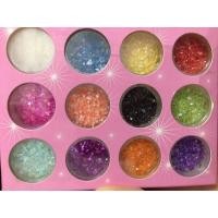 ราคา เปลือกหอยตกแต่งเล็บ กล่องยาว12ช่อง เปลือกหอยแผ่น เงา ละเอียด เกล็ด ตกแต่งเล็บ (10602311809)