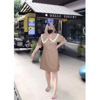 ราคา 265 Rชุดเดรสสาวอวบ ชุดออกงานสาวอวบ เดรสปกระบายปกลูกไม้ (17143813020)