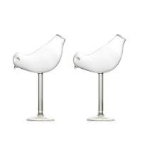 ราคา Bird Shaped Glass Wine Cup Whiskey Glasses Drinking Clear Cocktail Glass Cocktail Whiskey Wine 1 2pcs Glass Bird Shaped Wine Cup Whiskey Glasses Drinking Clear Glass (16630492608)