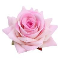 ราคา ILOVEDIY จำลองเข็มกลัดดอกไม้ที่คาดผมรูปกุหลาบสีแดงกำมะหยี่ย้อนยุค (21237483913)