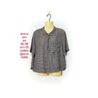 ราคา เสื้อเชิ้ต เสื้อวินเทจ ลายดอกสวยๆ คละไซส์ 32 44 มือสอง งานคัด สภาพดี (21355881803)