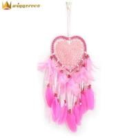 ราคา winnereco ดอกไม้ลูกไม้เครื่องดักฝันไฟ LED แขวนผนังของตกแต่งตาข่ายดักฝัน (12624913497)
