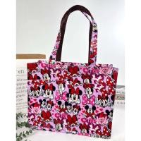 ราคา กระเป๋าผ้าเคลือบกันน้ำ A4 ทรงนอน สะพายไหล่ ขนาด 14 ใส่เอกสาร ใส่แฟ้มได้ จุมากๆ (19421479255)