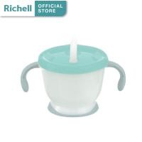 ราคา Richell ของแท้จากศูนย์ไทย แก้วหัดดื่ม ถ้วยหัดดื่ม ถ้วยฝึกดูดหลอด รุ่น AQ มีปุ่มกด (21372952601)