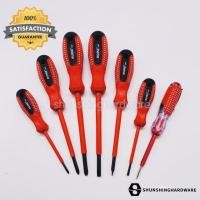 ราคา ANTON ชุดไขควงกันไฟ 7ชิ้น เหล็กCR V สีแดง (10370588350)