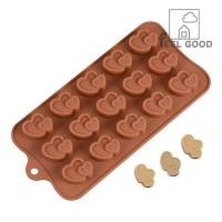ราคา หัวใจเราผูกกัน 15ช่อง Couple Heart Silicone Mold แม่พิมพ์ซิลิโคน ทำวุ้น วุ้นแฟนซี ทำน้ำแข็ง ทำสบู่ ทำเทียน ทำชอคโกแลต เข้าเตาอบได้ ทนความร้อน 230 องศา foodgrade คละสี พิมพ์ซิลิโคน (14559926186)