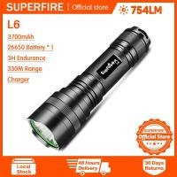 ราคา Supfire L6ไฟฉายความสว่างสูงกันน้ำแบบพกพาไฟฉายLED (5439370073)